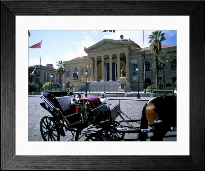 Framed Print : Teatro Massimo Framed Print : Teatro Massimo