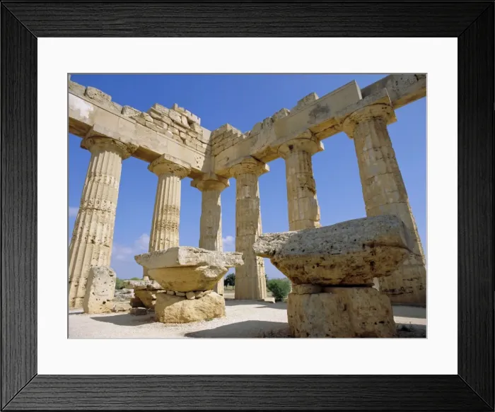 Framed Print : Selinunte, Sicily Framed Print : Selinunte, Sicily