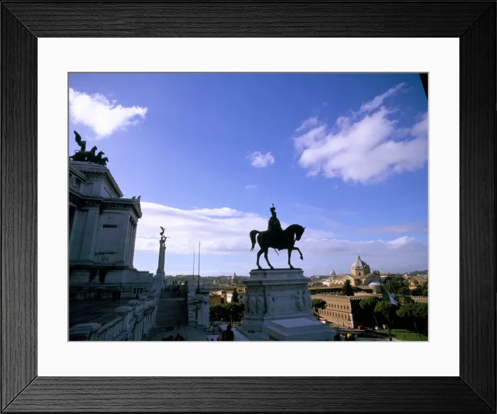 Framed Print : Piazza Venezia Framed Print : Piazza Venezia
