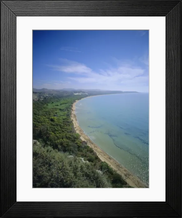 Framed Print : Coast, Morgantina Framed Print : Coast, Morgantina