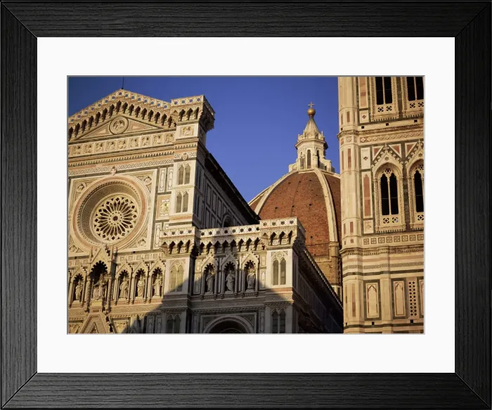 Framed Print : Exterior of the Christian cathedral, the Duomo, S Framed Print : Exterior of the Christian cathedral, the Duomo, S