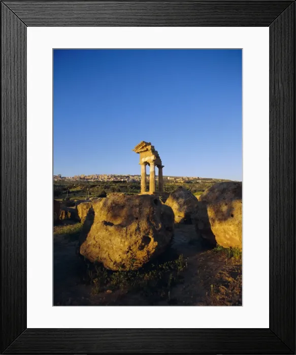 Framed Print : Agrigento, UNESCO World Heritage Site