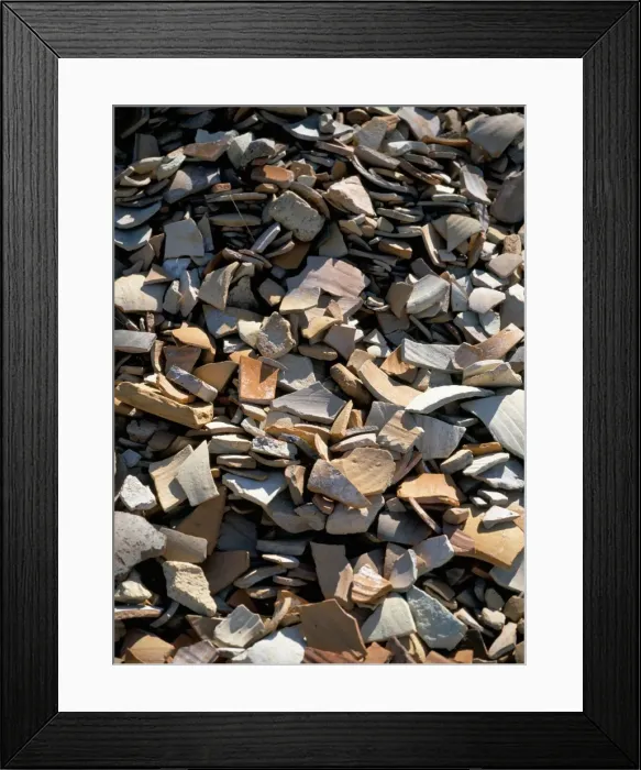 Framed Print : Broken vases Framed Print : Broken vases