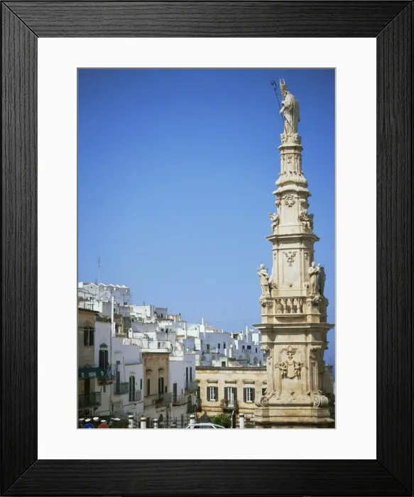 Framed Print : Ostuni, Puglia Framed Print : Ostuni, Puglia