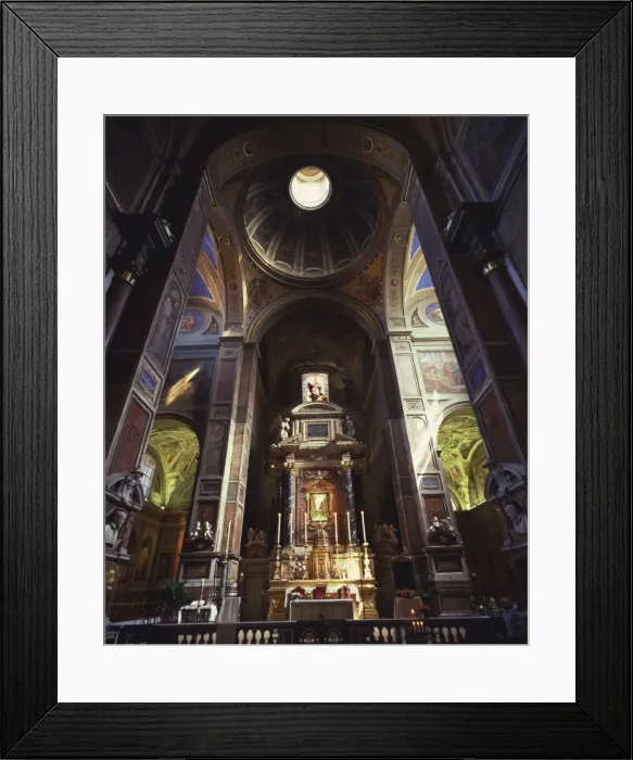 Framed Print : S. Agostino church Framed Print : S. Agostino church