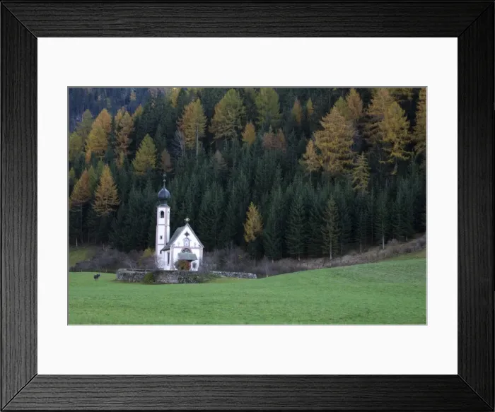 Framed Print : St. Johann church Framed Print : St. Johann church