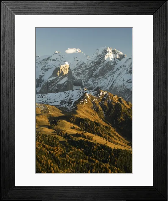 Framed Print : Marmolada group Framed Print : Marmolada group