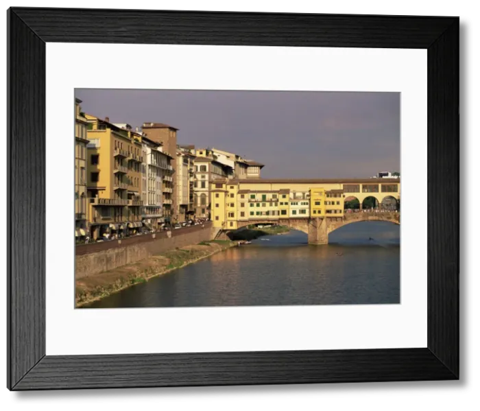 Framed Print : Ponte Vecchio over the Arno River Framed Print : Ponte Vecchio over the Arno River