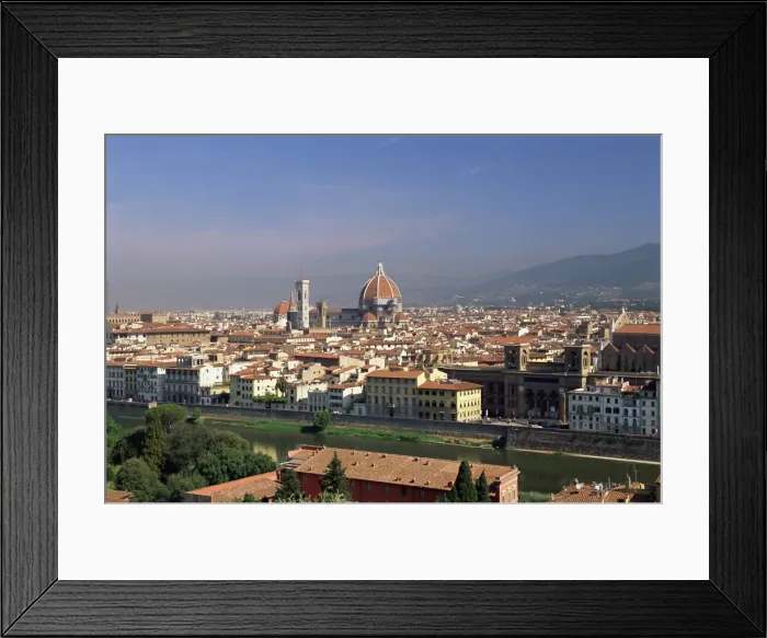 Framed Print : View over the city skyline Framed Print : View over the city skyline
