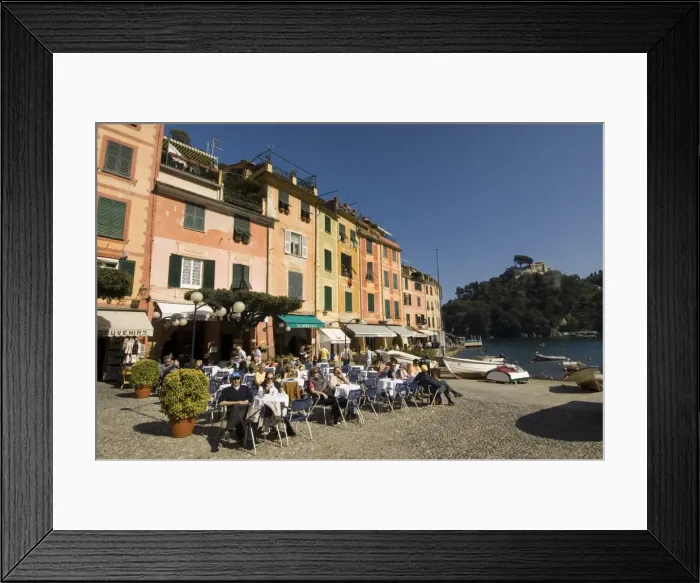 Framed Print : Portofino, Riviera di Levante Framed Print : Portofino, Riviera di Levante