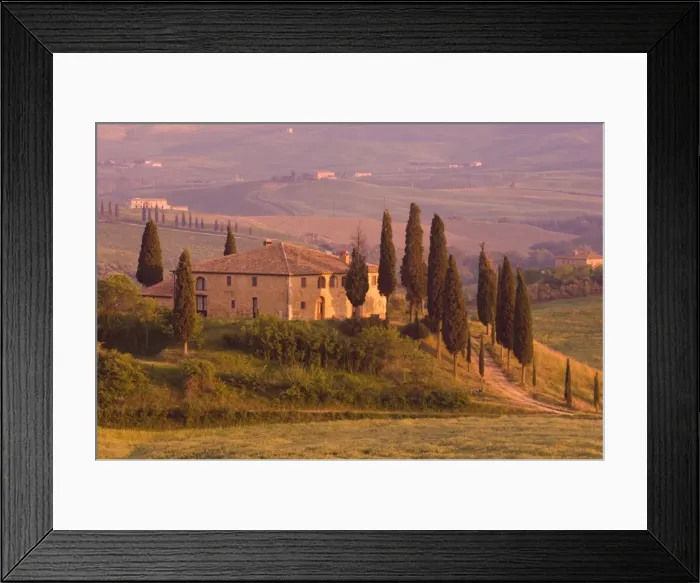 Framed Print : Country house Framed Print : Country house