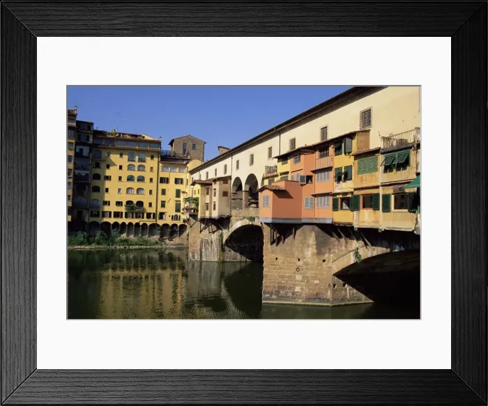 Framed Print : Ponte Vecchio over the Arno River Framed Print : Ponte Vecchio over the Arno River