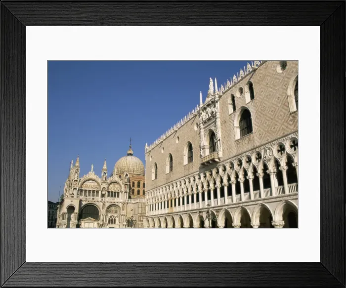 Framed Print : San Marco basilica (St Framed Print : San Marco basilica (St