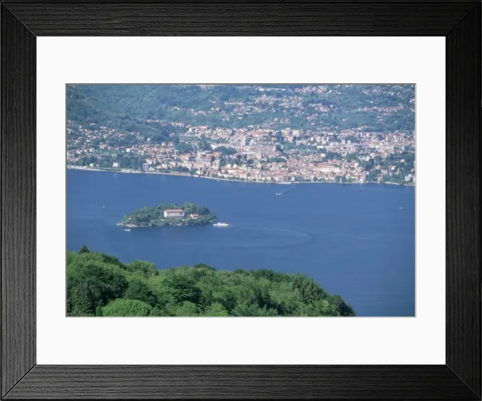 Framed Print : Lake Maggiore and Isola Madre Framed Print : Lake Maggiore and Isola Madre
