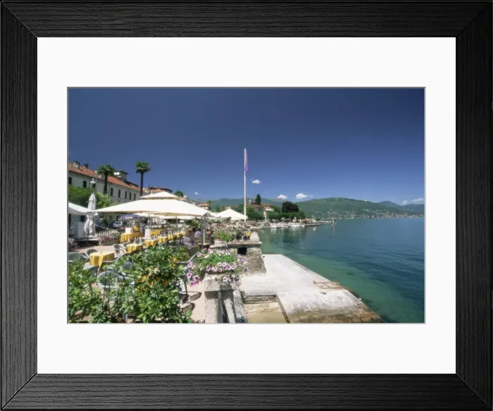 Framed Print : Baveno, Lake Maggiore Framed Print : Baveno, Lake Maggiore