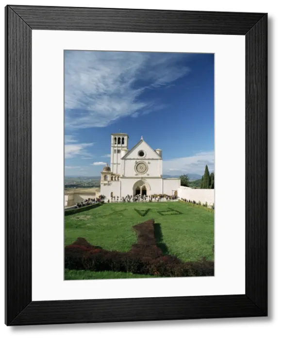 Framed Print : Basilica di San Francesco, where the body of St Framed Print : Basilica di San Francesco, where the body of St
