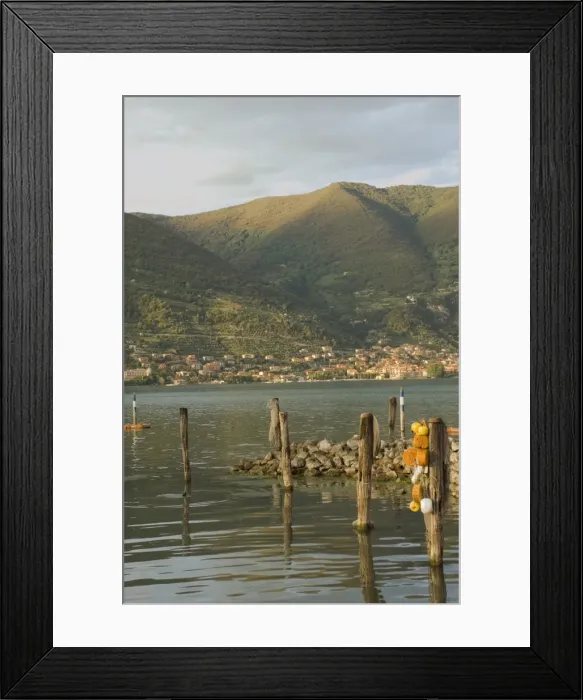 Framed Print : View to Sarnico Framed Print : View to Sarnico