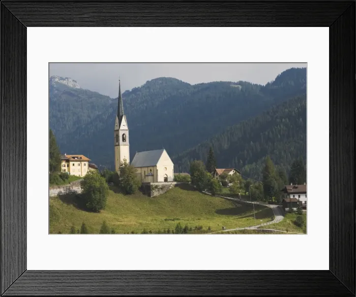 Framed Print : Selva de Cadore Framed Print : Selva de Cadore