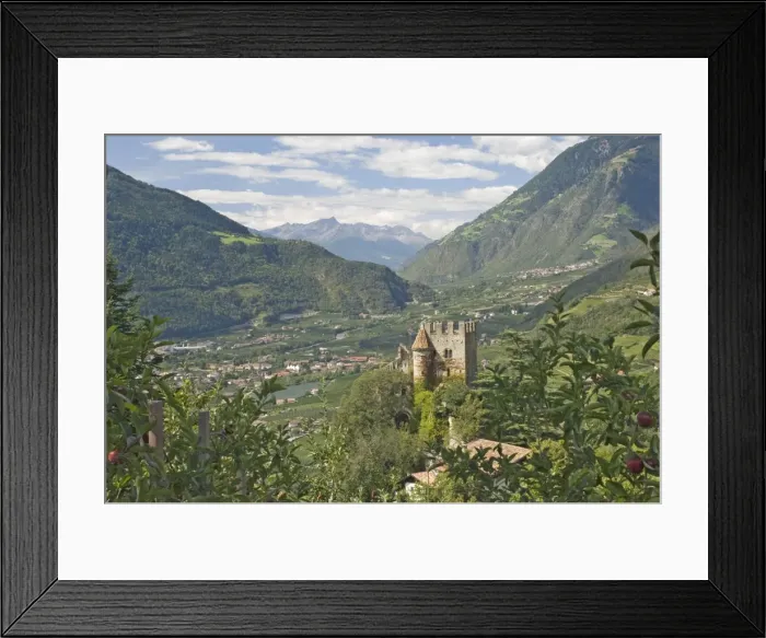 Framed Print : Brunnenburg Castle Framed Print : Brunnenburg Castle