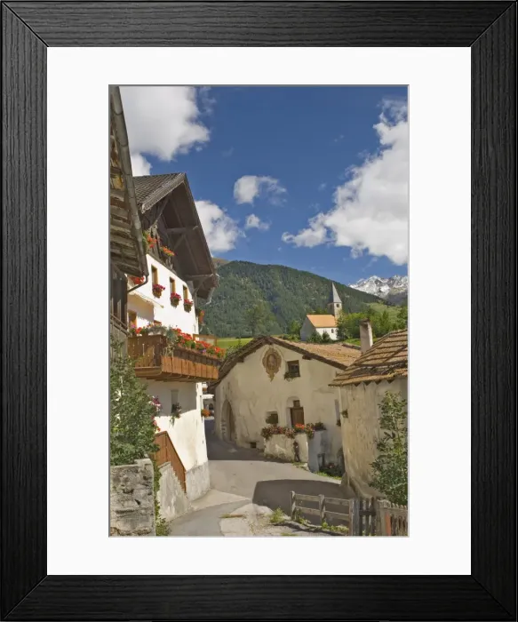 Framed Print : Old street Framed Print : Old street