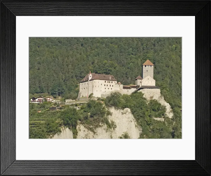 Framed Print : The 12th century Castel Tirolo Framed Print : The 12th century Castel Tirolo