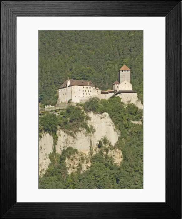 Framed Print : The 12th century Castel Tirolo Framed Print : The 12th century Castel Tirolo