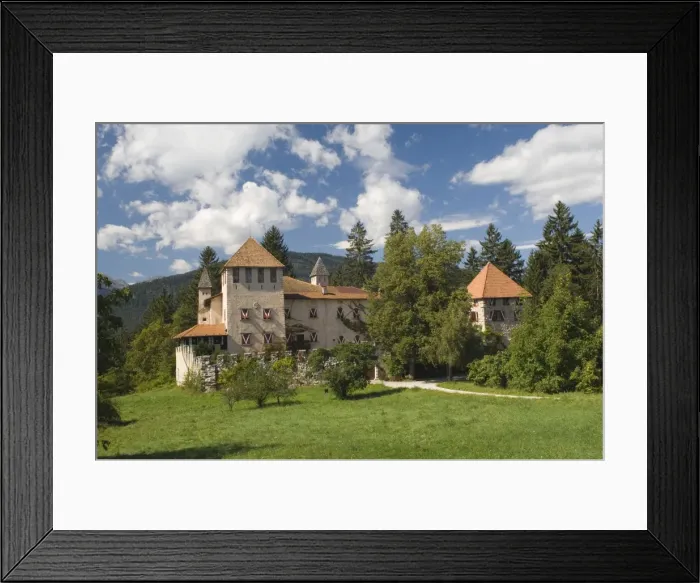 Framed Print : A fortified house in the Sud Tyrol Framed Print : A fortified house in the Sud Tyrol