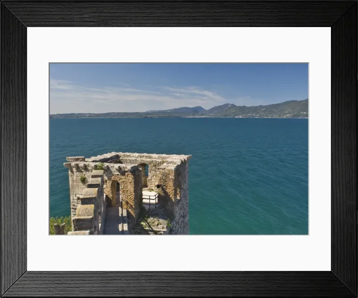 Framed Print : View over Lake Garda Framed Print : View over Lake Garda