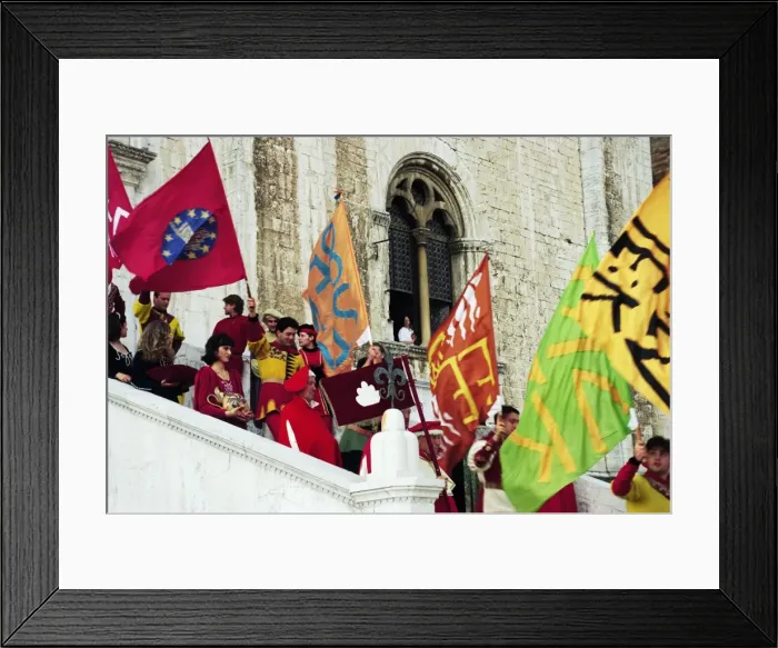 Framed Print : Pageantry, Gubbio Framed Print : Pageantry, Gubbio