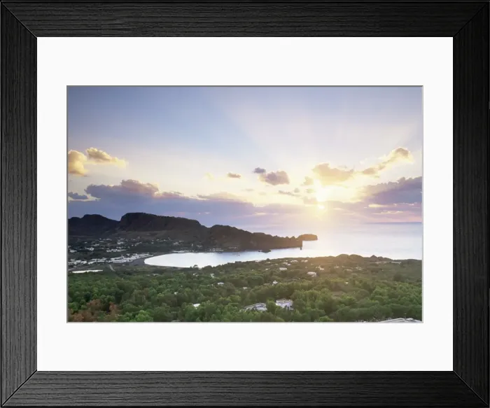 Framed Print : Vulcano Island Framed Print : Vulcano Island