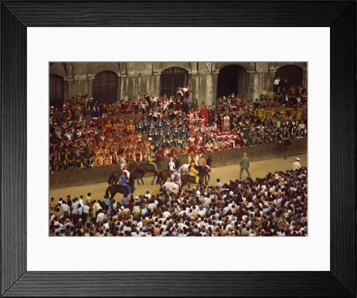 Framed Print : Palio, Siena Framed Print : Palio, Siena