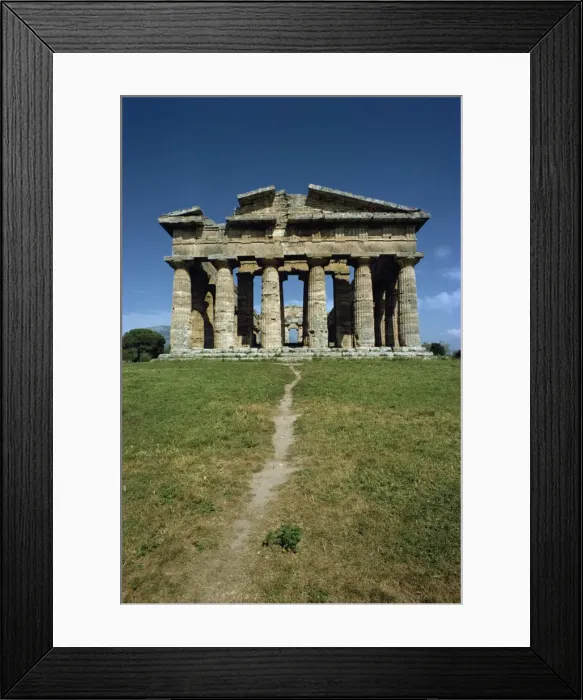 Framed Print : Temple of Neptune at Paestum Framed Print : Temple of Neptune at Paestum