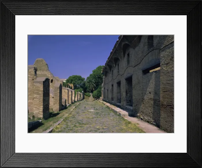 Framed Print : Warehouses Framed Print : Warehouses