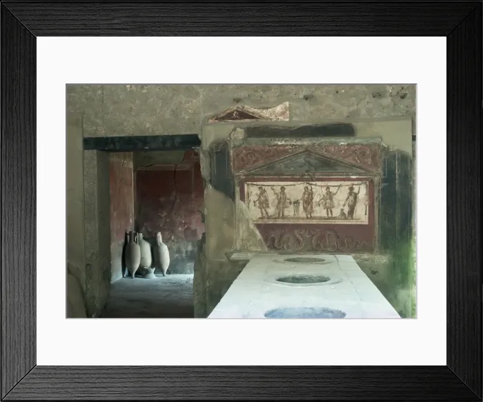 Framed Print : Taverna near the theatre Framed Print : Taverna near the theatre