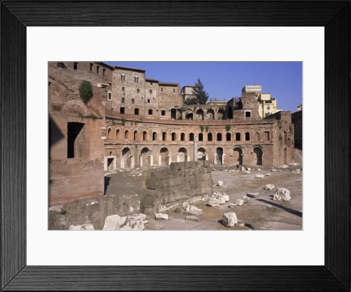 Framed Print : Forum and markets of Trajan Framed Print : Forum and markets of Trajan