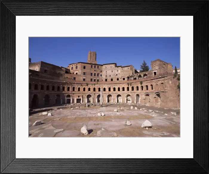 Framed Print : Forum and markets of Trajan Framed Print : Forum and markets of Trajan