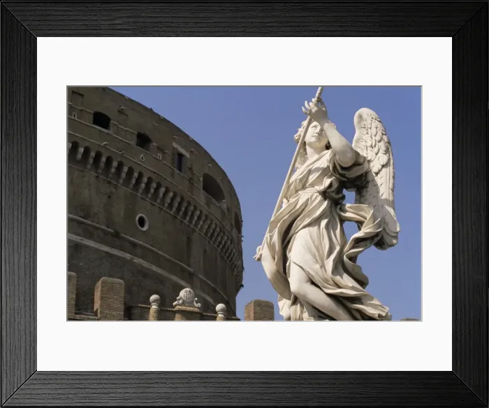 Framed Print : Castello San Angelo (Castel S Framed Print : Castello San Angelo (Castel S