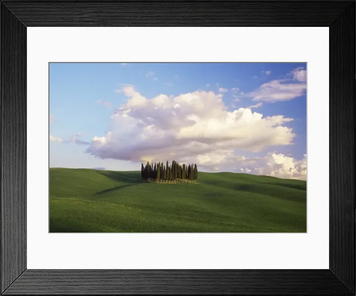 Framed Print : Countryside near Montalcino Framed Print : Countryside near Montalcino