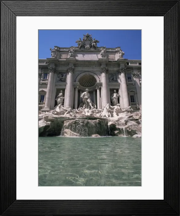 Framed Print : The Trevi Fountain Framed Print : The Trevi Fountain
