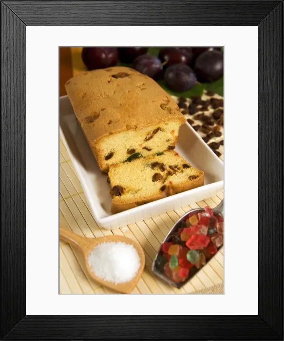Framed Print : Italian plum cake Framed Print : Italian plum cake