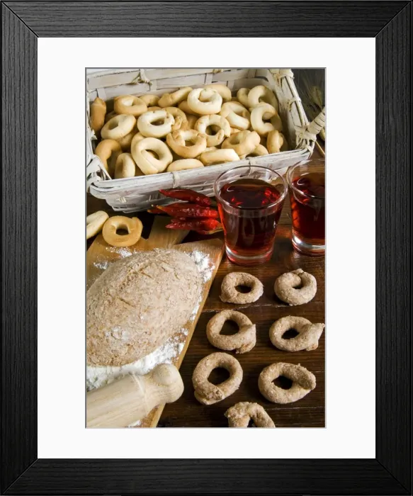 Framed Print : Tarallucci or Taralli Framed Print : Tarallucci or Taralli