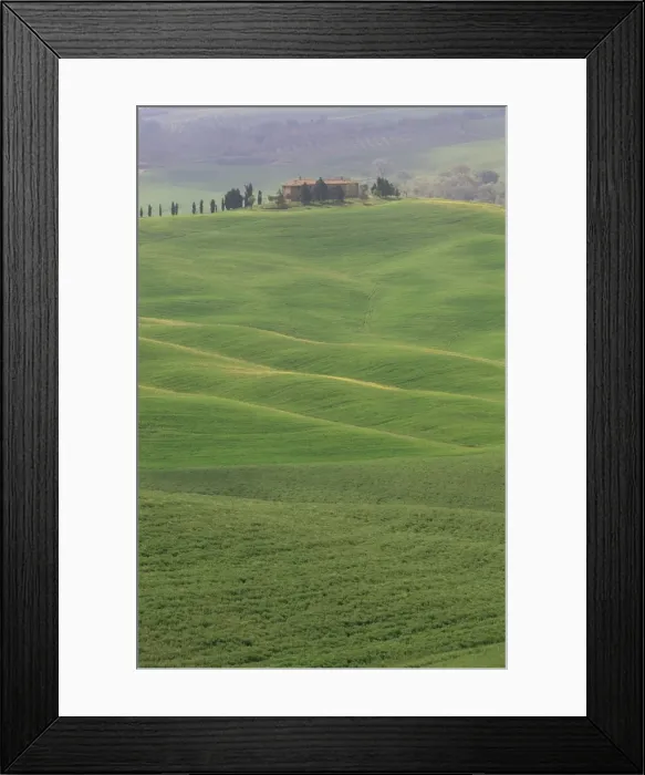Framed Print : Landscape of the Crete area Framed Print : Landscape of the Crete area