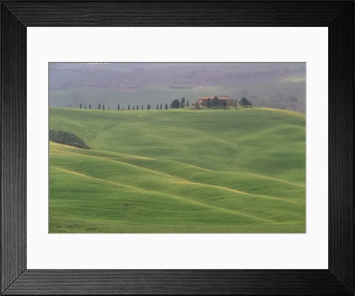 Framed Print : Landscape of the Crete area