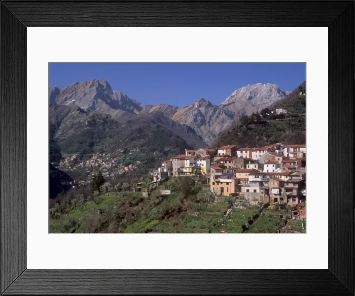 Framed Print : Village of Parania Framed Print : Village of Parania
