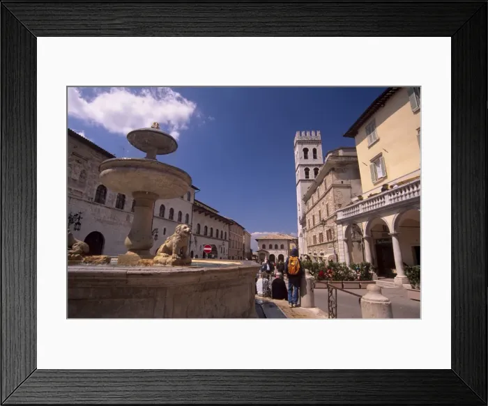 Framed Print : Piazza del Comune (Foro Romano) Framed Print : Piazza del Comune (Foro Romano)