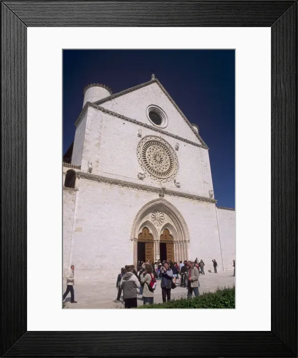 Framed Print : Upper Part, Basilica of St Framed Print : Upper Part, Basilica of St