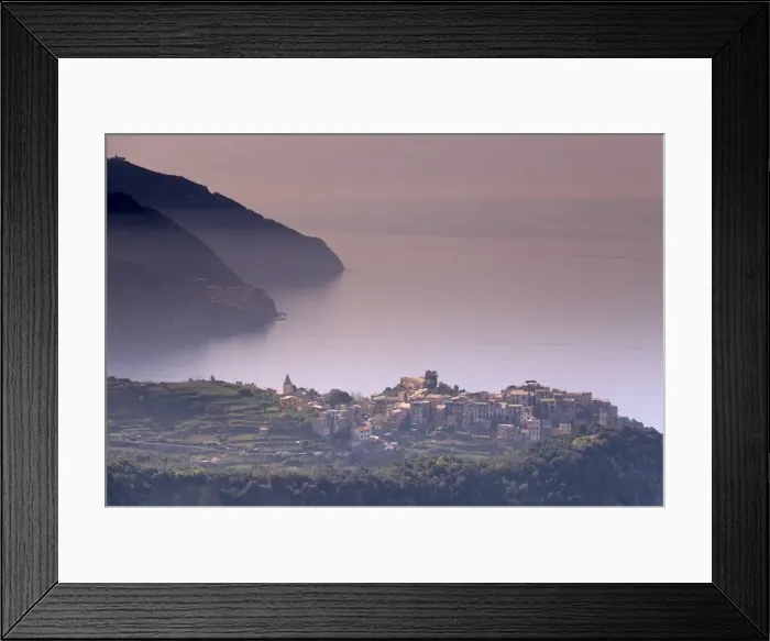 Framed Print : Village of Corniglia Framed Print : Village of Corniglia