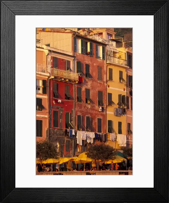 Framed Print : Colourful houses Framed Print : Colourful houses