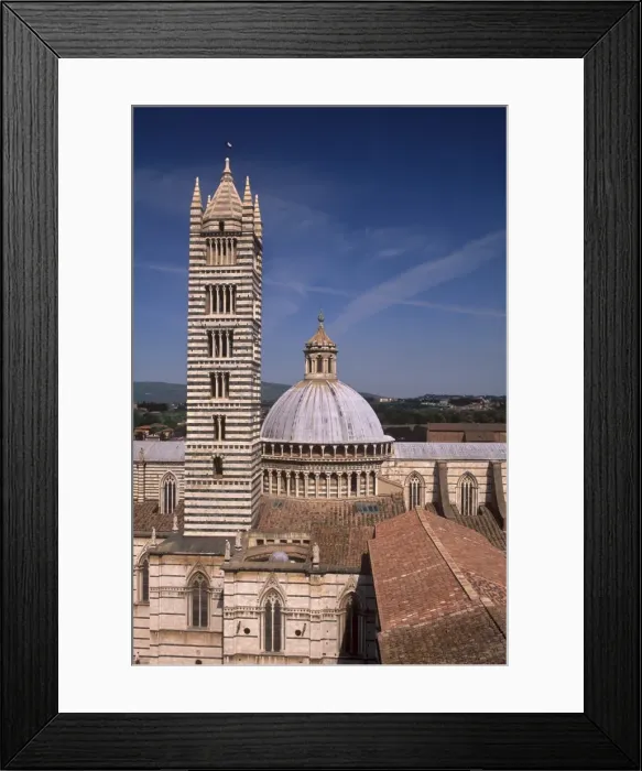 Framed Print : Duomo dating from between the 12th and 14th centuries
