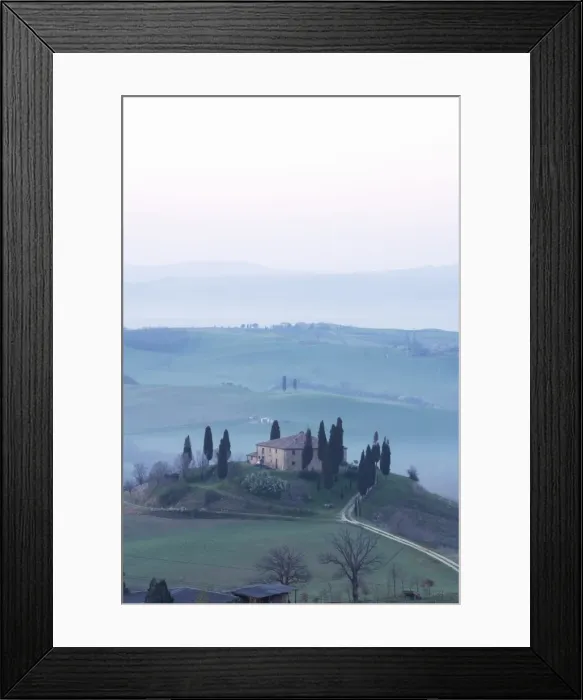 Framed Print : Farmhouse near San Quirico Framed Print : Farmhouse near San Quirico
